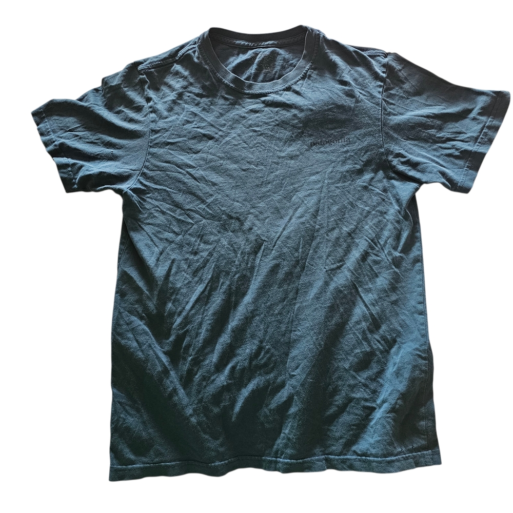 Patagonia T-Shirt Men’s Small Blue Organic Cotton